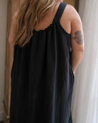 Gigi Dress | Long | Noir