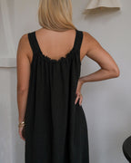 Gigi Dress | Long | Noir