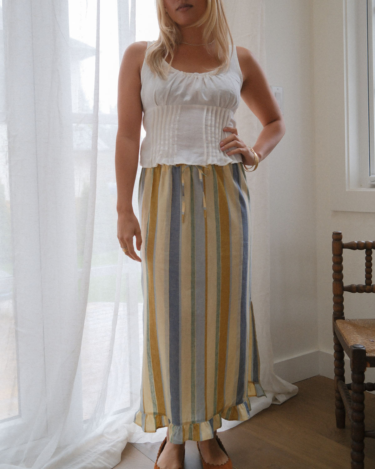Girlie Skirt | Parasol Stripe