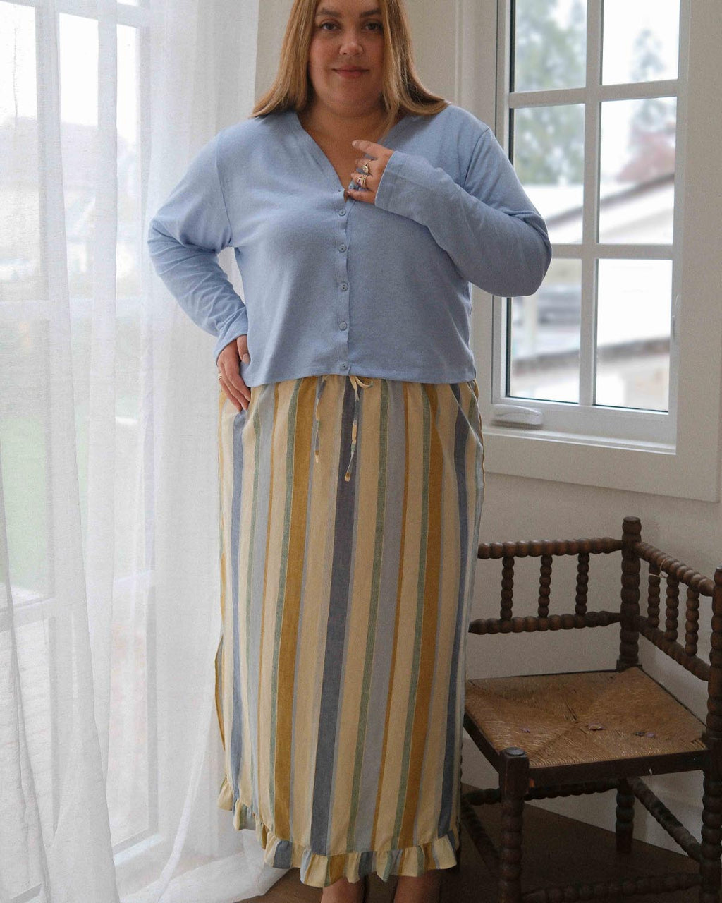 Girlie Skirt | Parasol Stripe