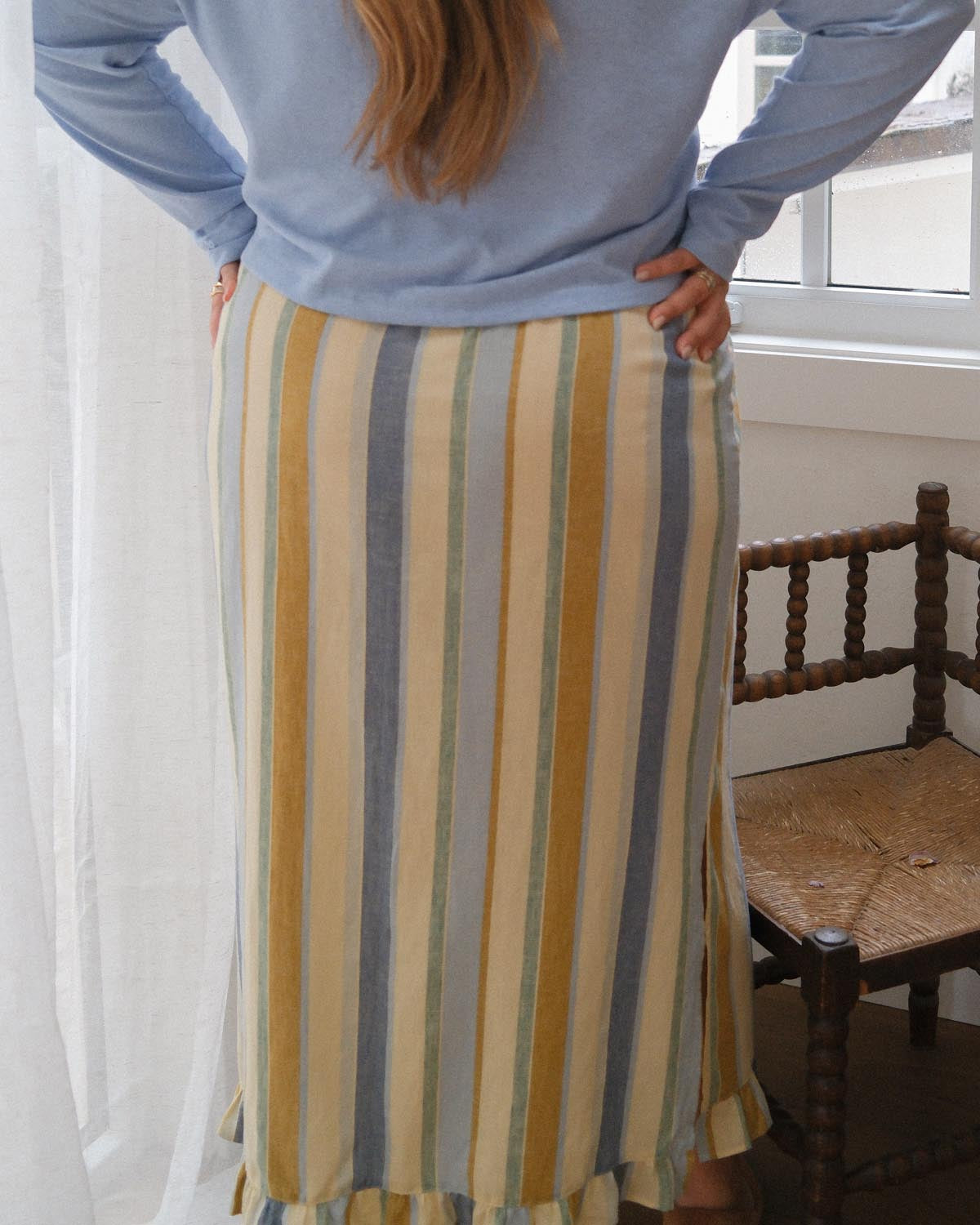 Girlie Skirt | Parasol Stripe