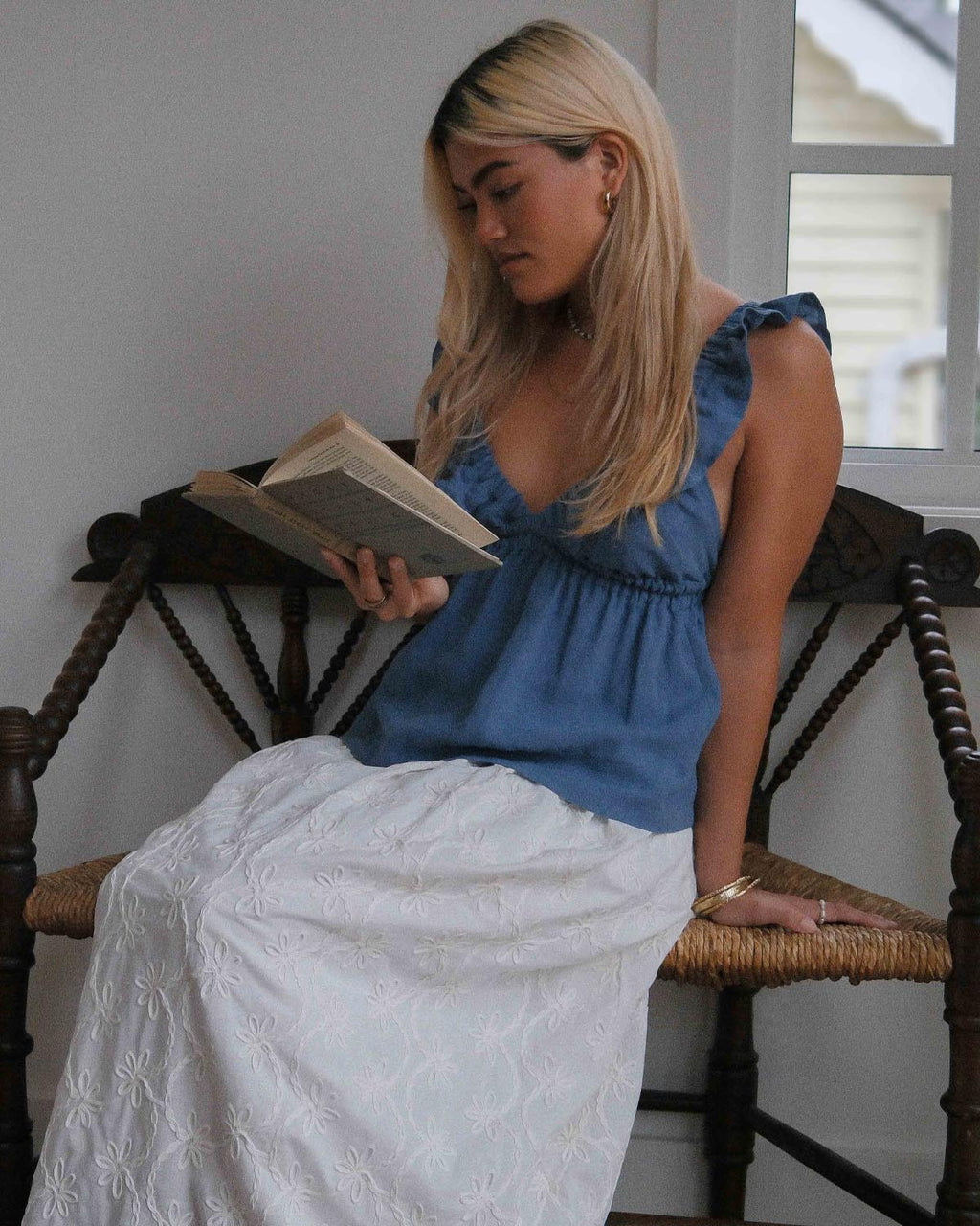 Milos Top | Denim