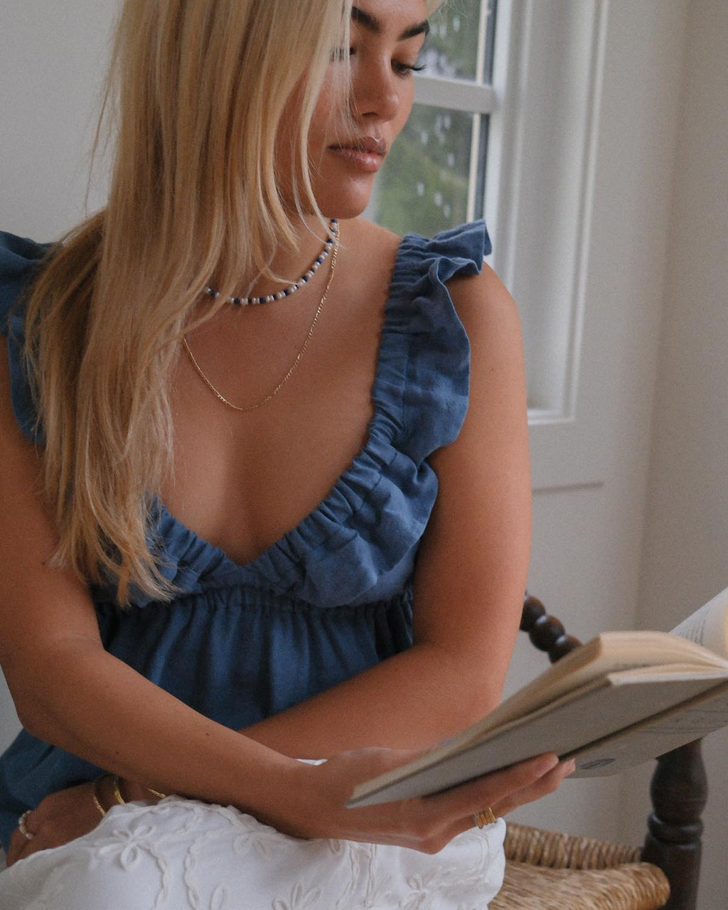 Milos Top | Denim