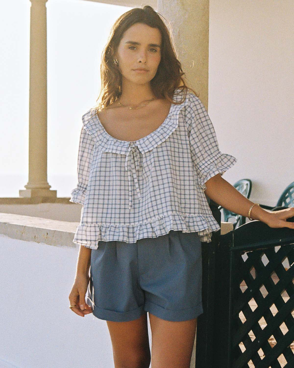 Thorne Shorts | Slate Blue