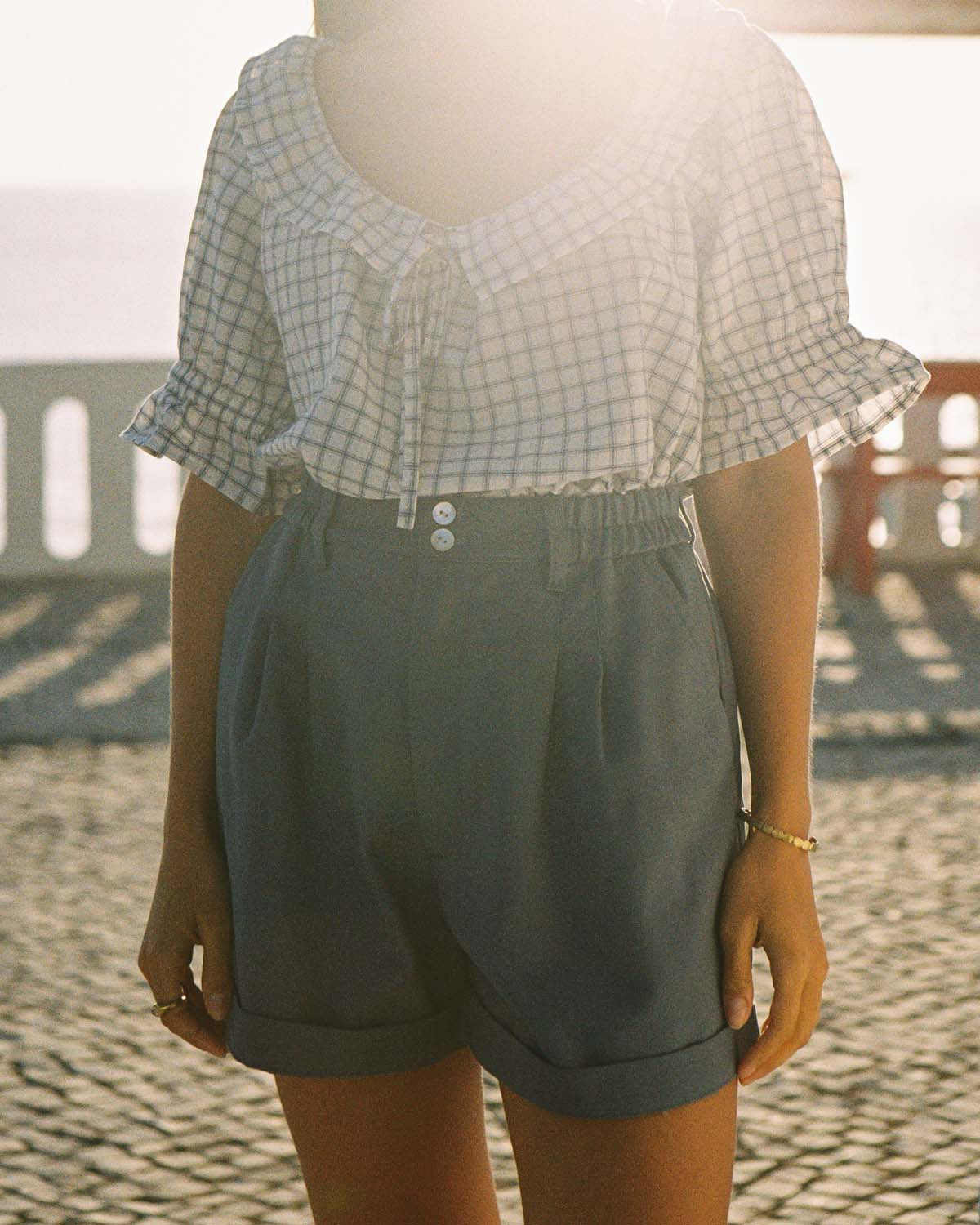 Thorne Shorts | Slate Blue