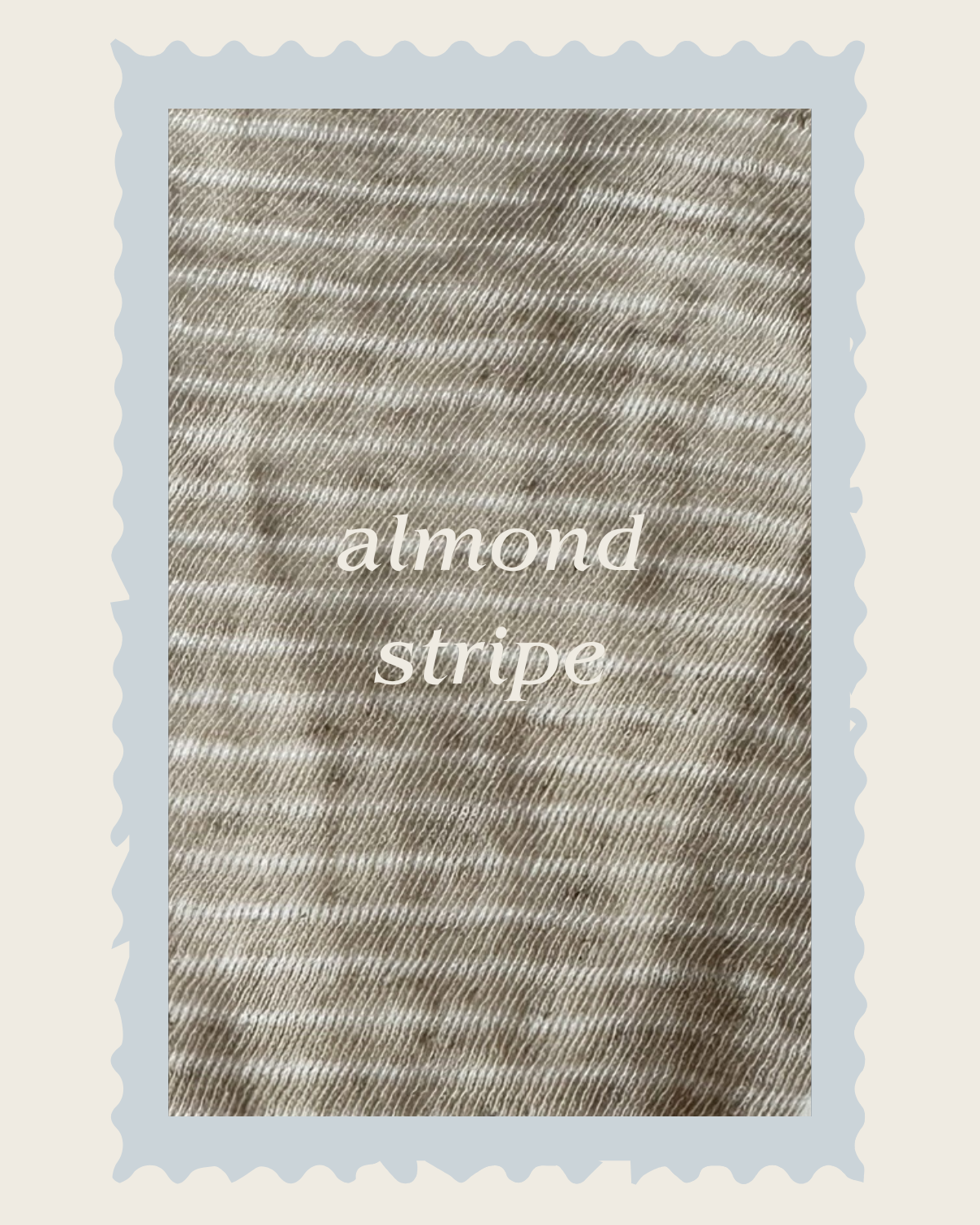 hj tee | Almond Stripe