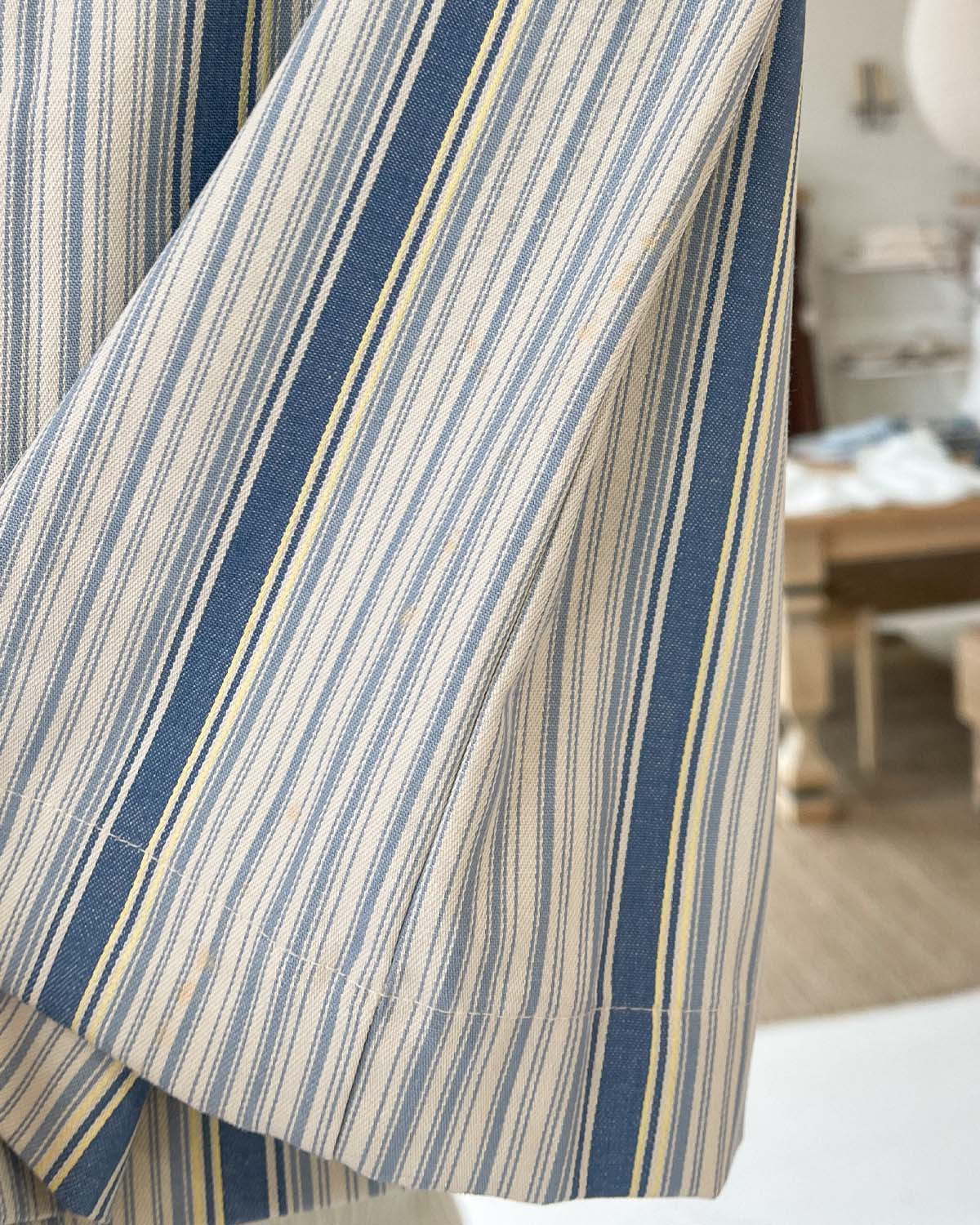 Imperfect | Girlie Mini | Beige/Blue Stripe | XS