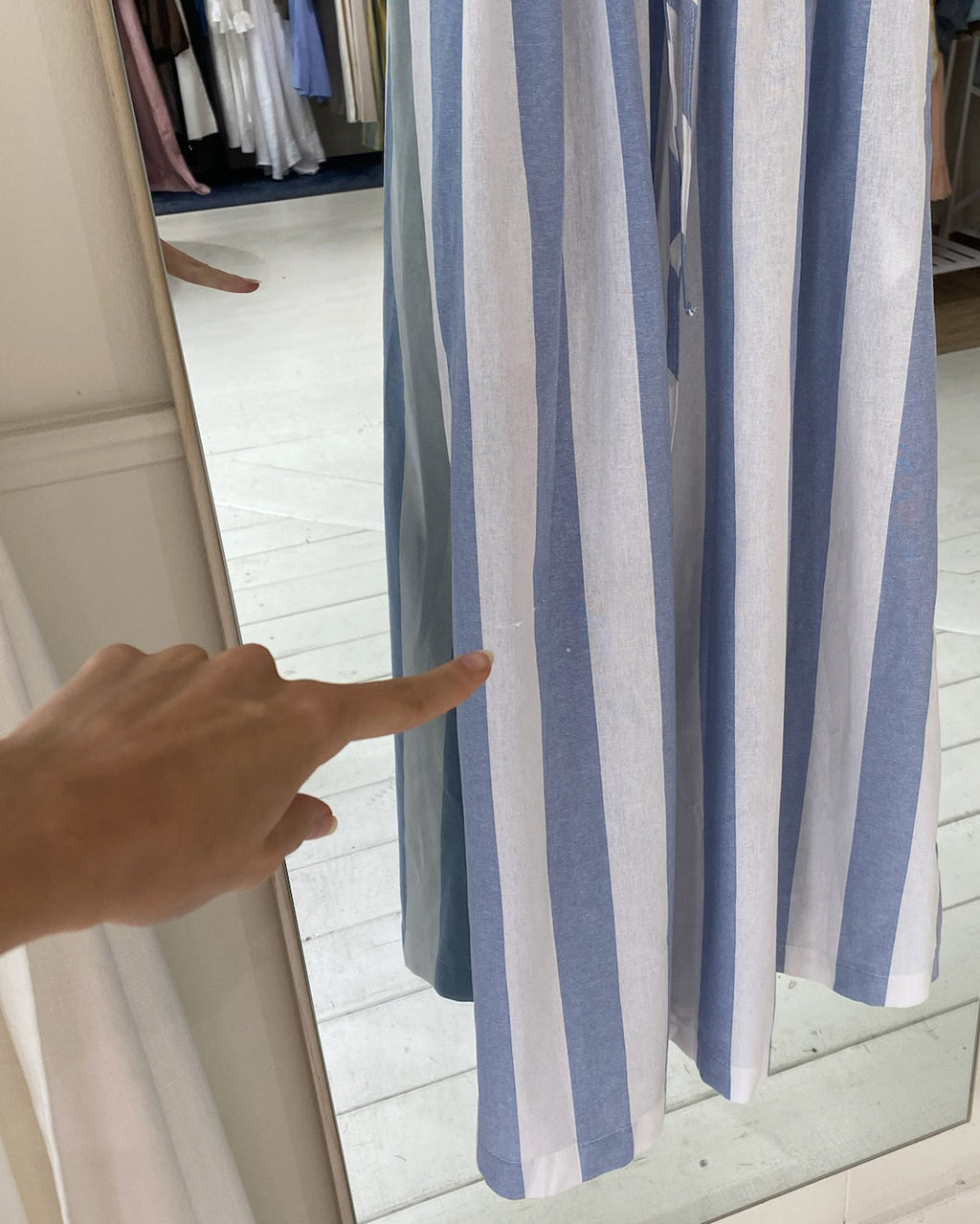 Imperfect | Sicily Dress | Coastal Stripes | XS
