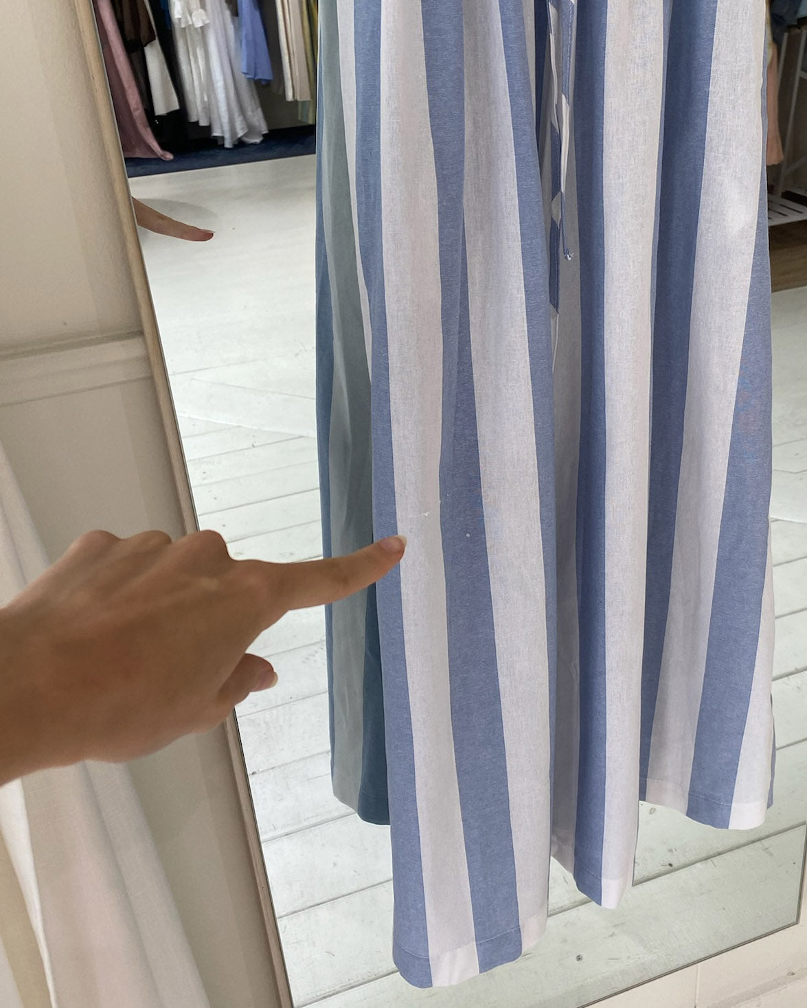 Imperfect | Sicily Dress | Coastal Stripes | XS