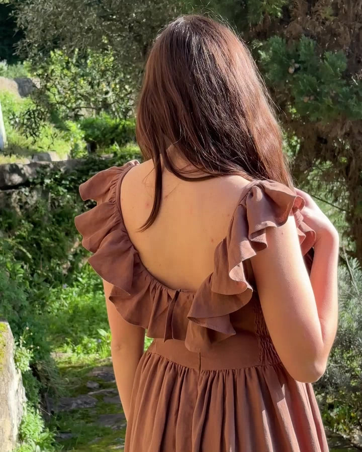 Céleste Dress | Chocolate