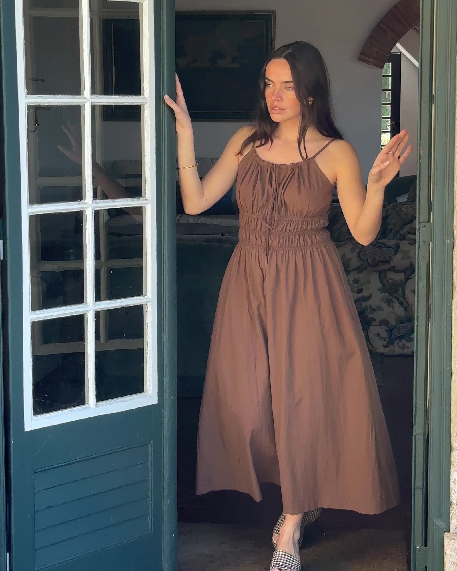 Sicily Dress | Mocha