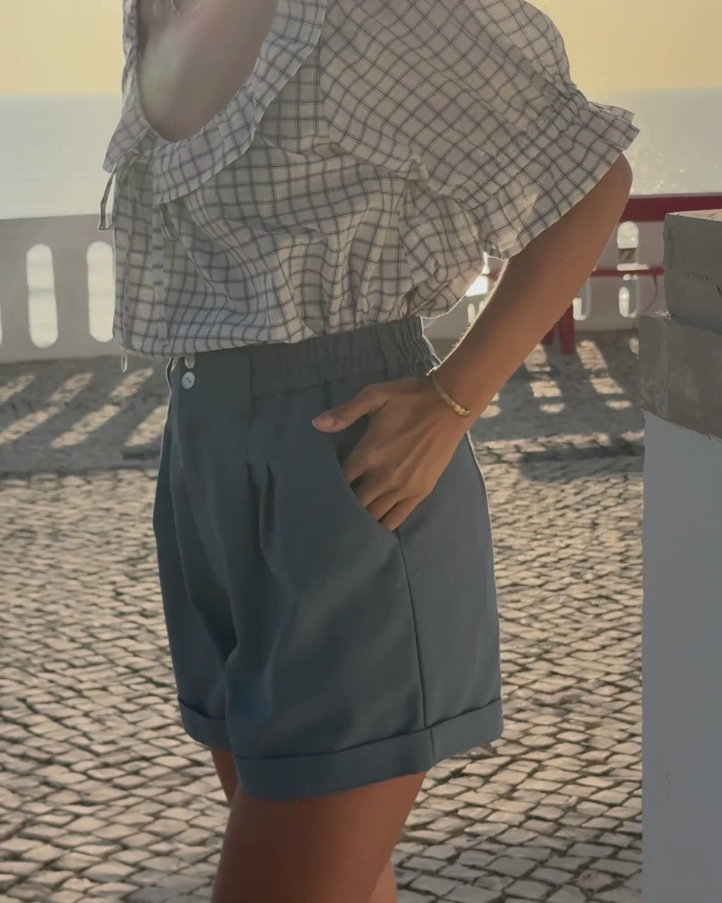 Thorne Shorts | Slate Blue