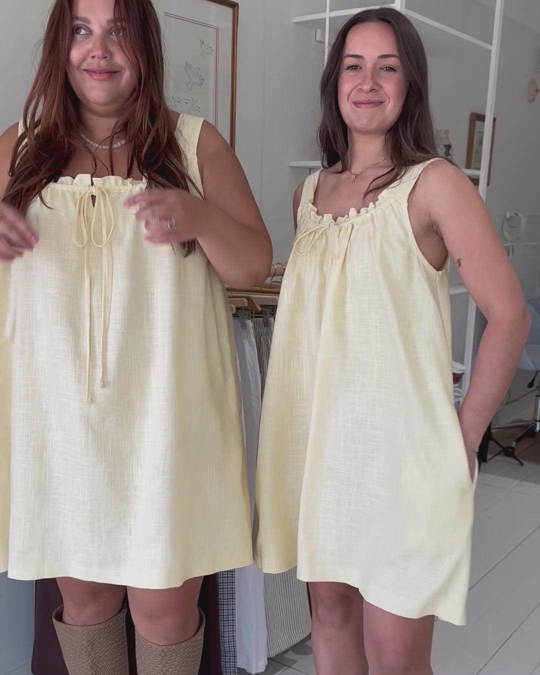 Last Chance | Gigi Dress | Butter Yellow | 2X/3X