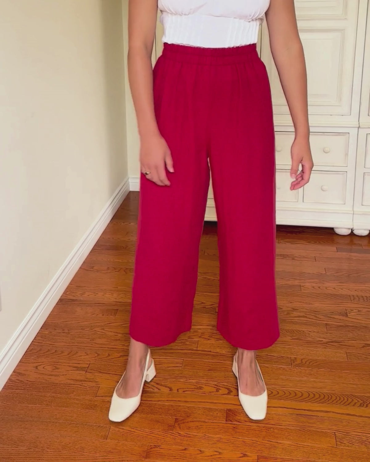 Aura Pants | Red Currant