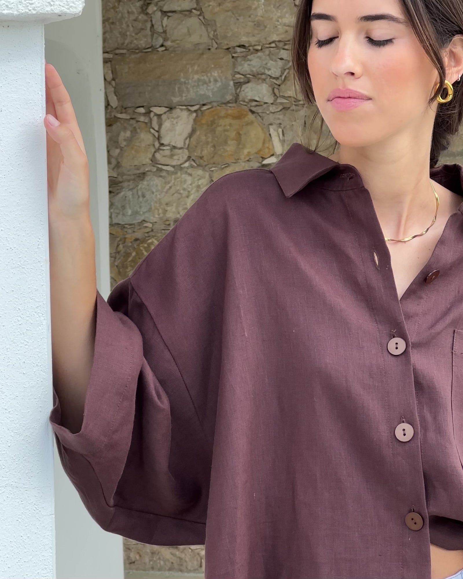 Haven Blouse | Earth