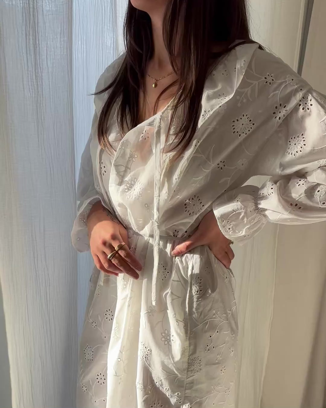 Étoile Nightgown | Moon Broderie