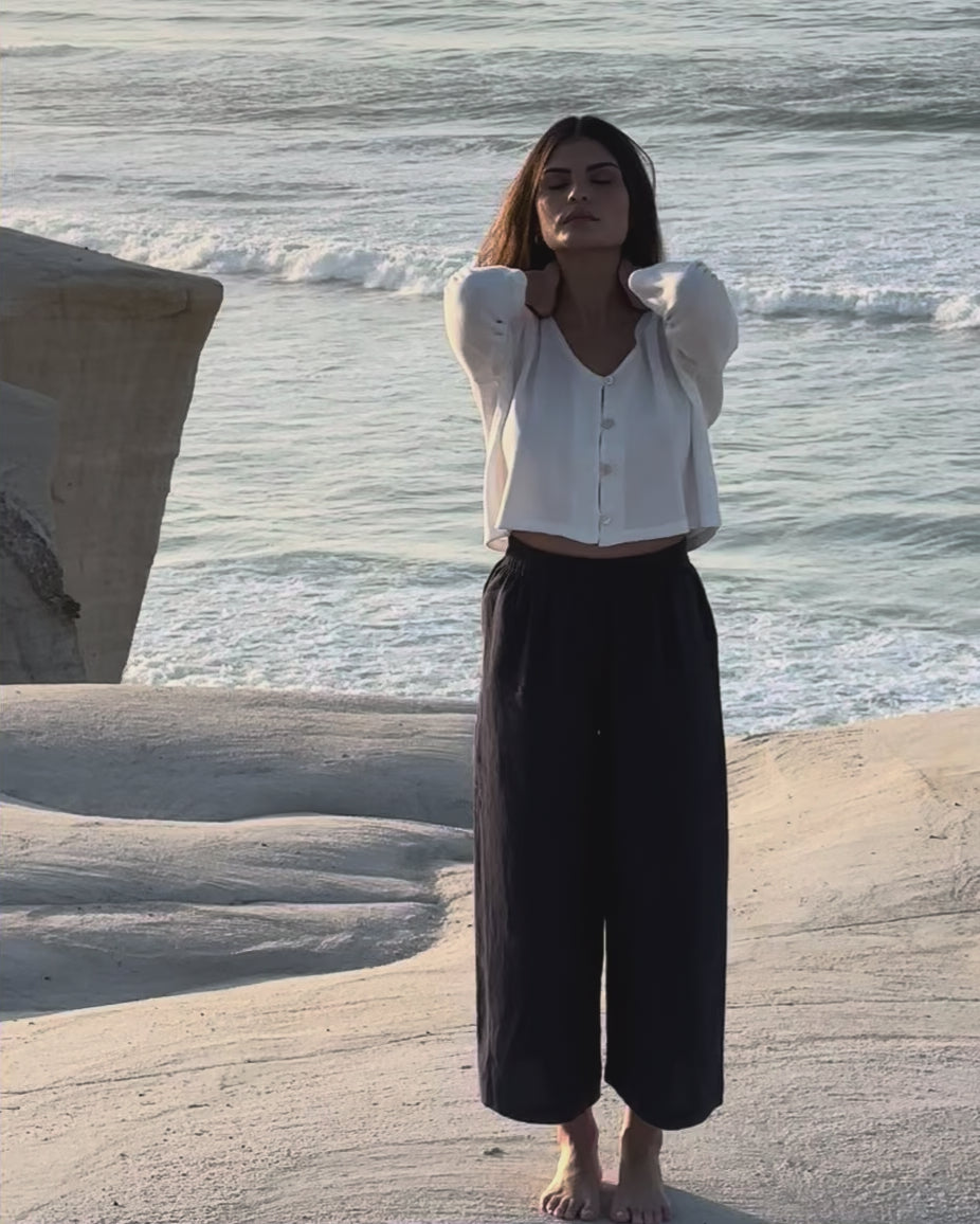Aura Pants | Navy