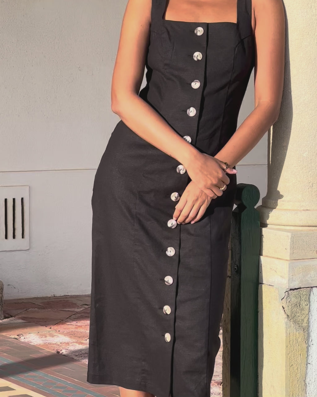 Provence Dress | Black