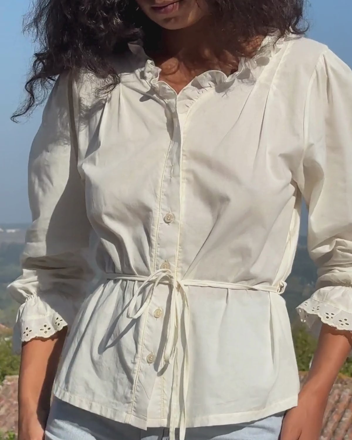 Le Chemisier Blouse | Whipped Butter