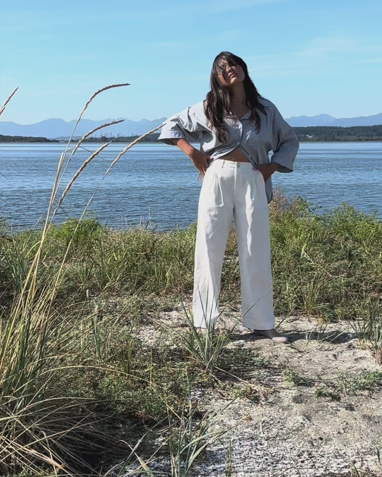 Thorne Trousers | White