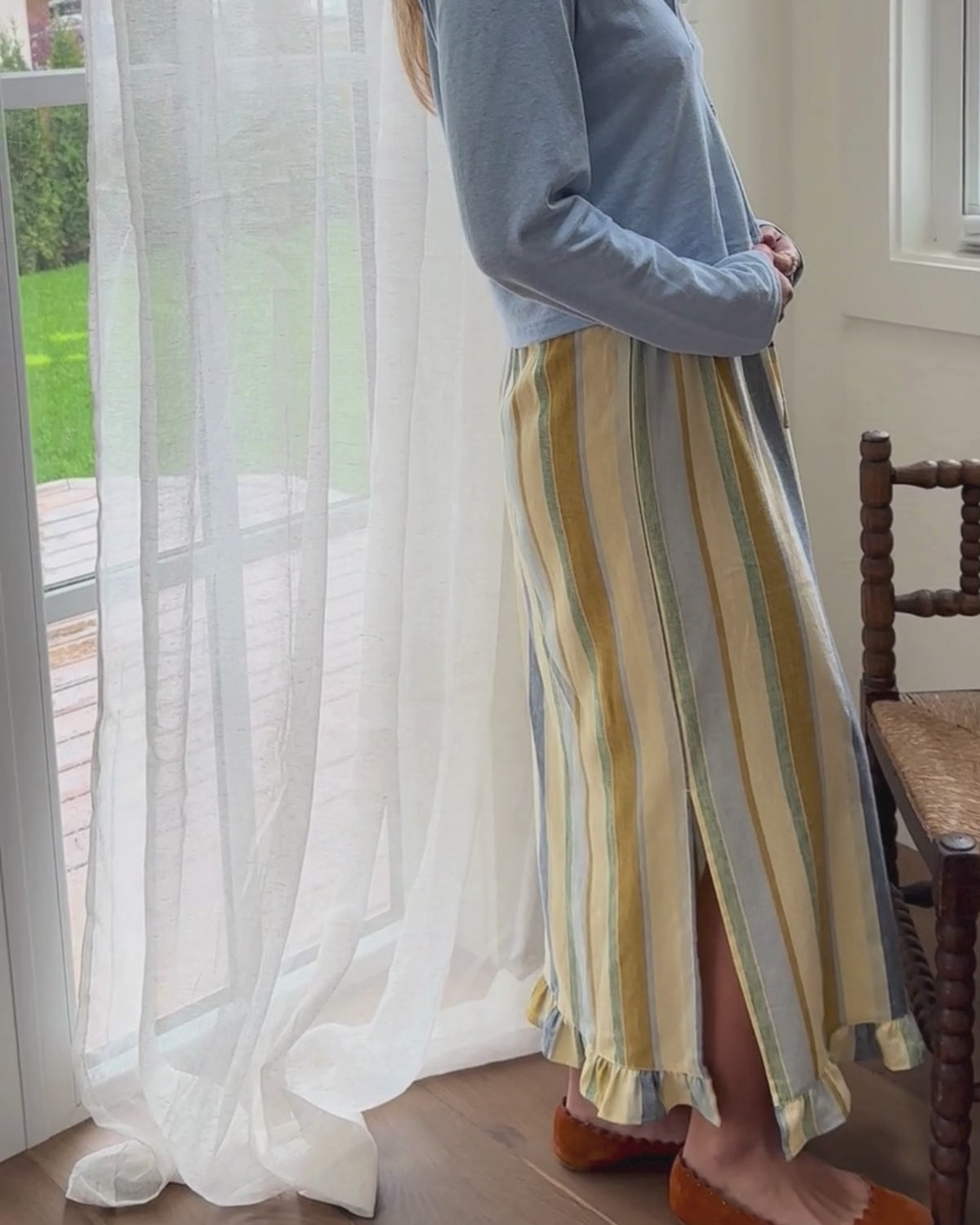 Girlie Skirt | Parasol Stripe