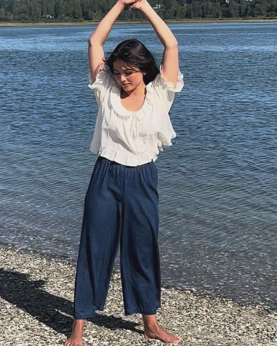 Aura Pants | Hemp Denim