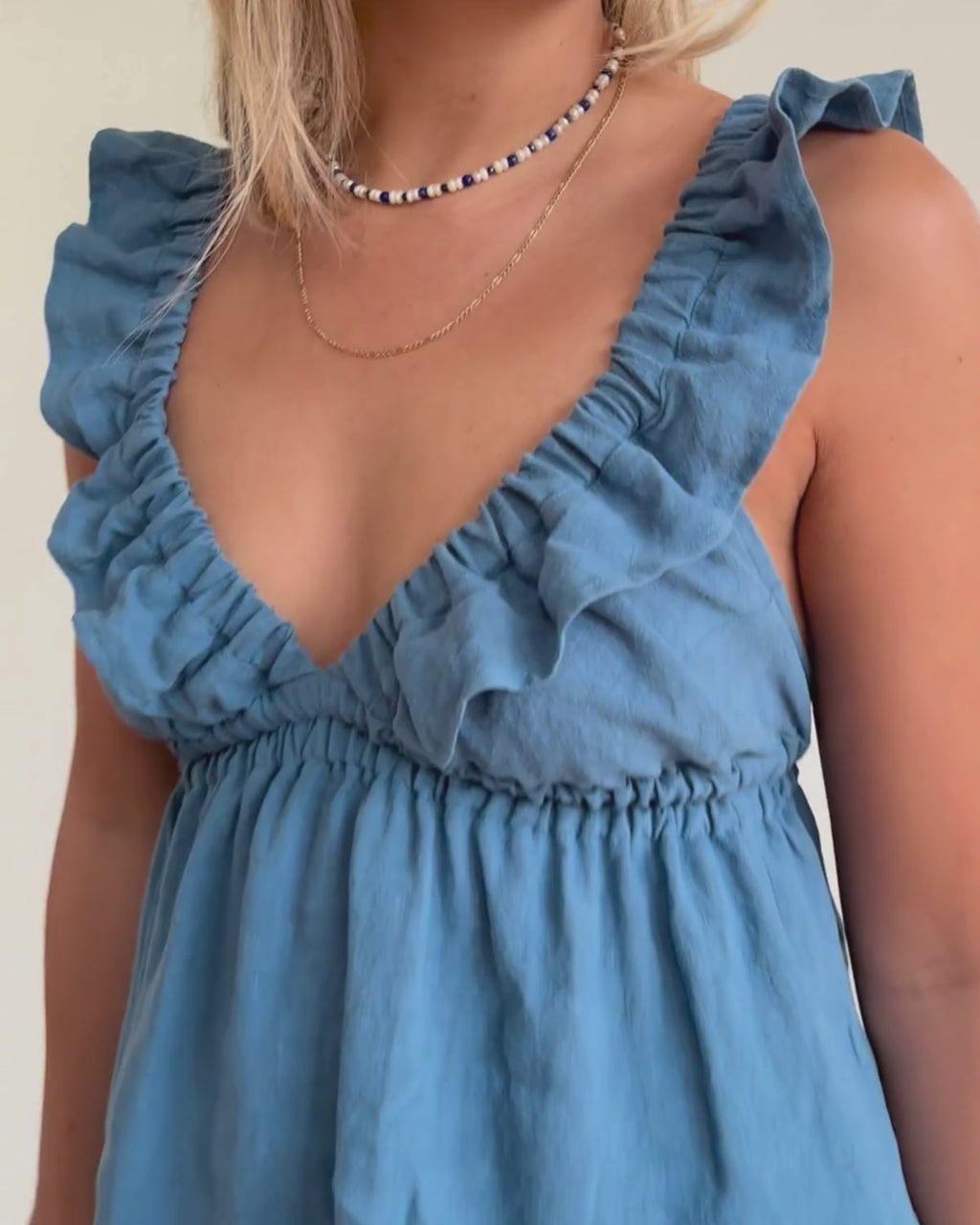 Milos Top | Denim