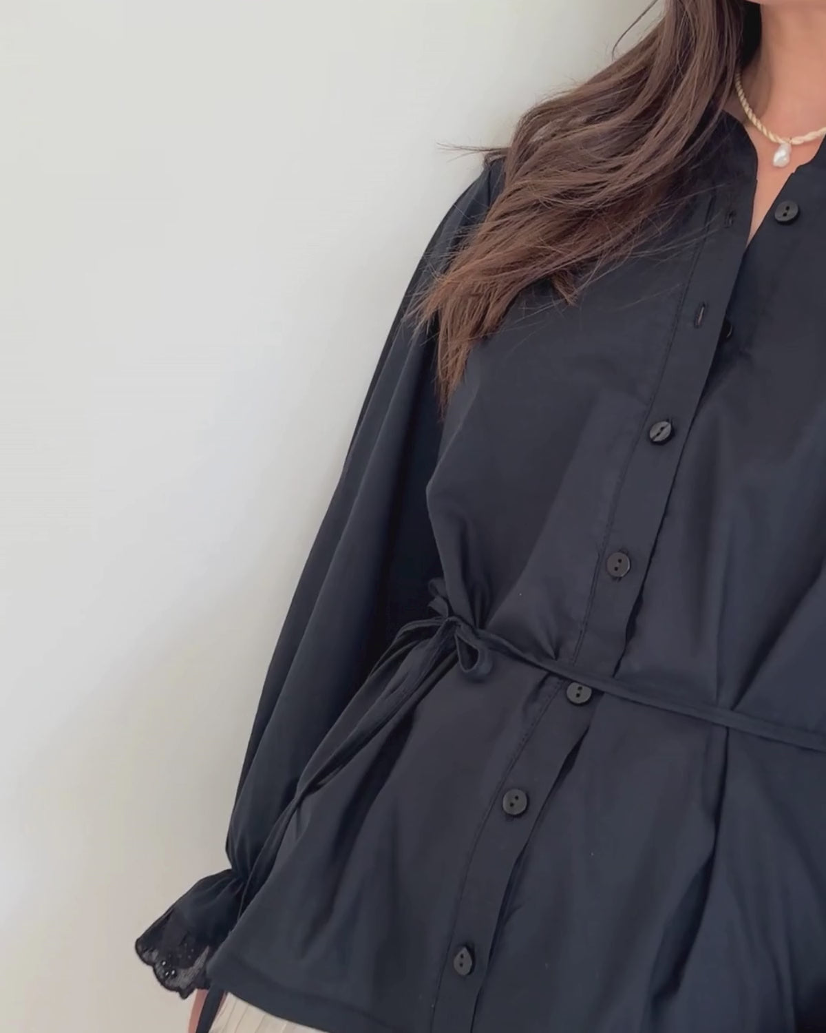 Le Chemisier Blouse | Black