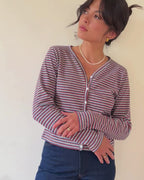Casita Cardigan | Heritage Stripe