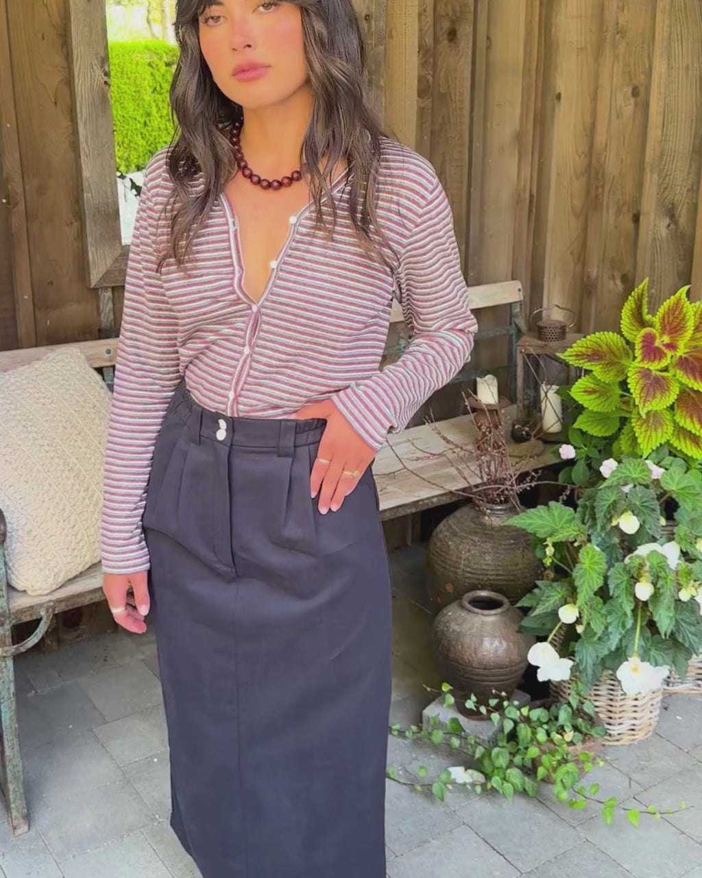 Clark Skirt | Midnight