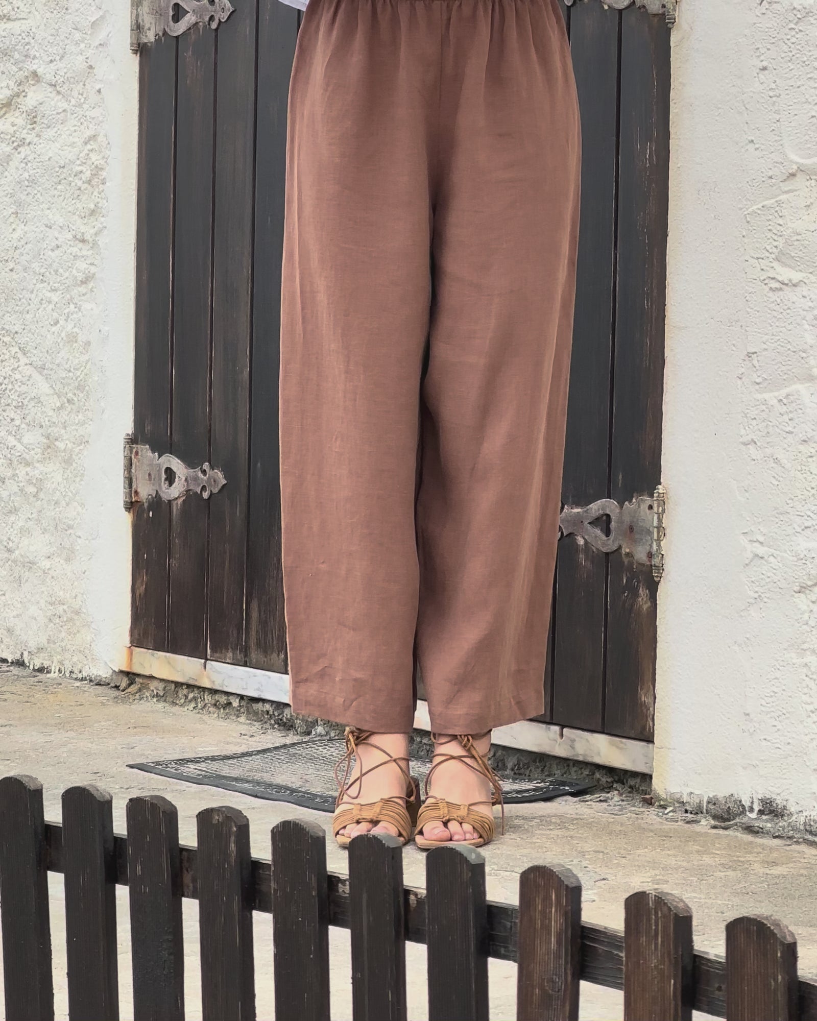 Aura Pants | Chocolate