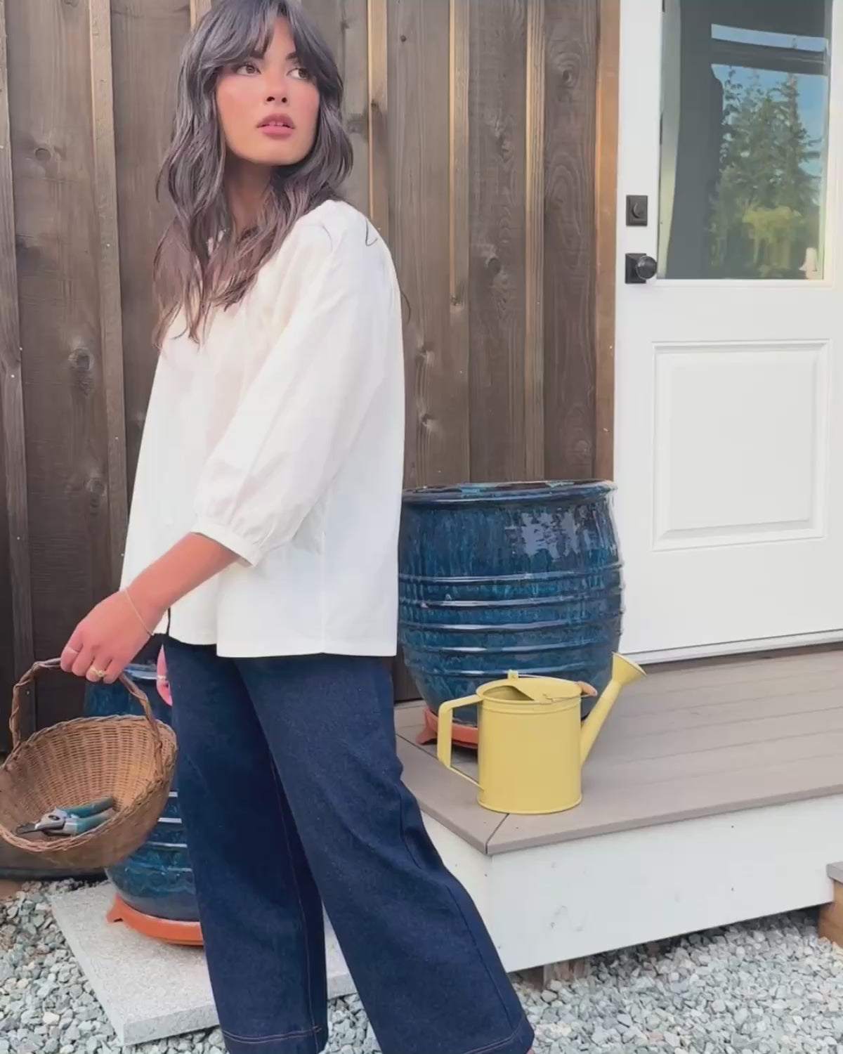 Cleo Blouse | Whipped Butter