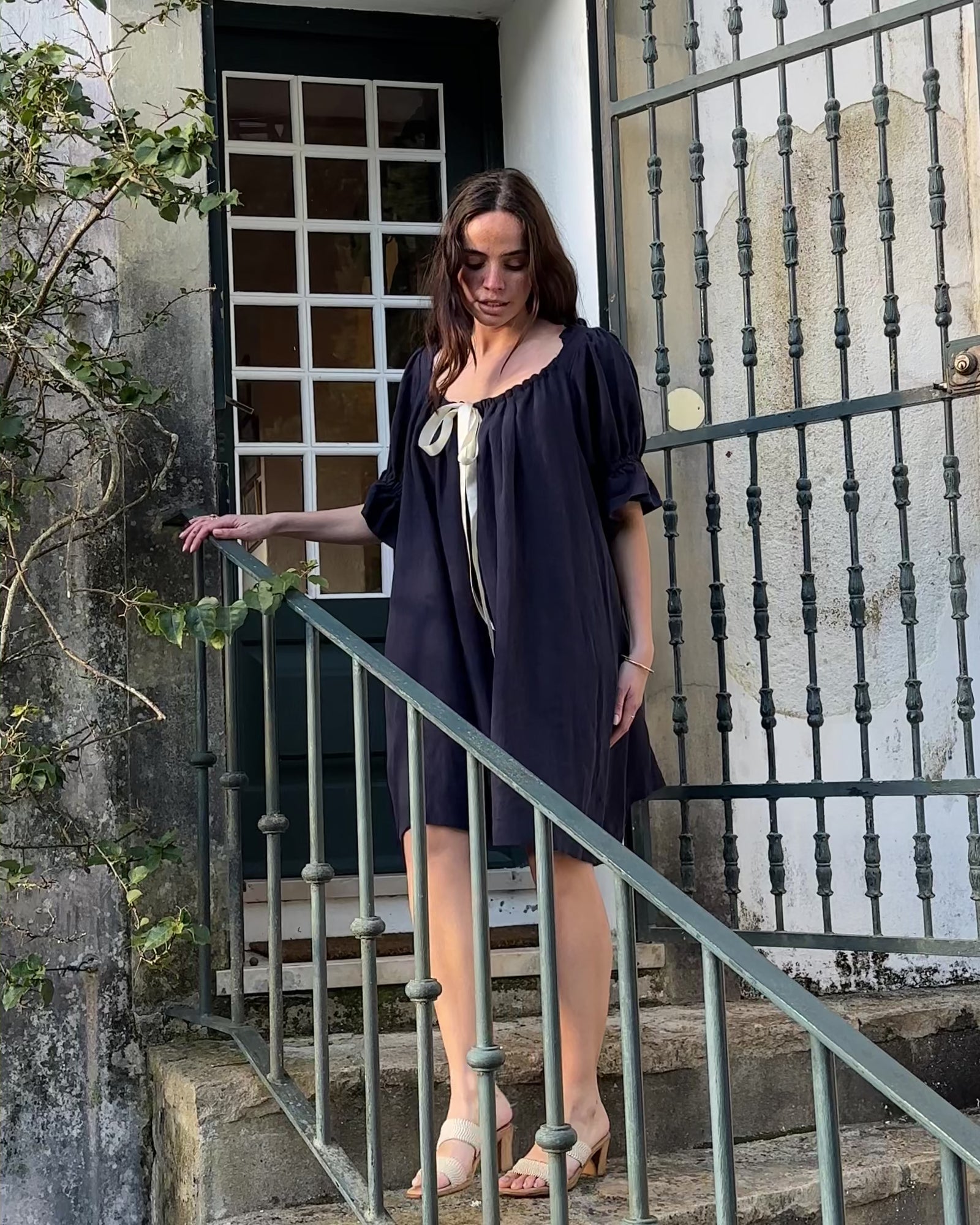 Juliette Dress | Navy