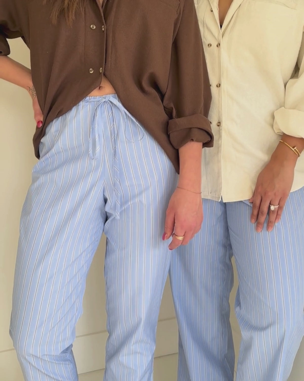 Easy Pants | "Not a PJ" Stripe