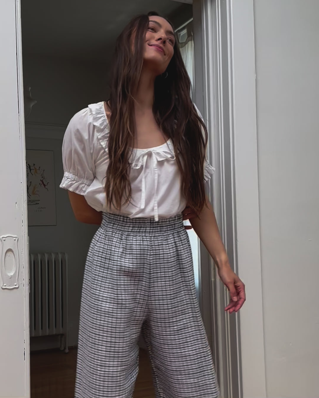 Doll Blouse | Crisp White