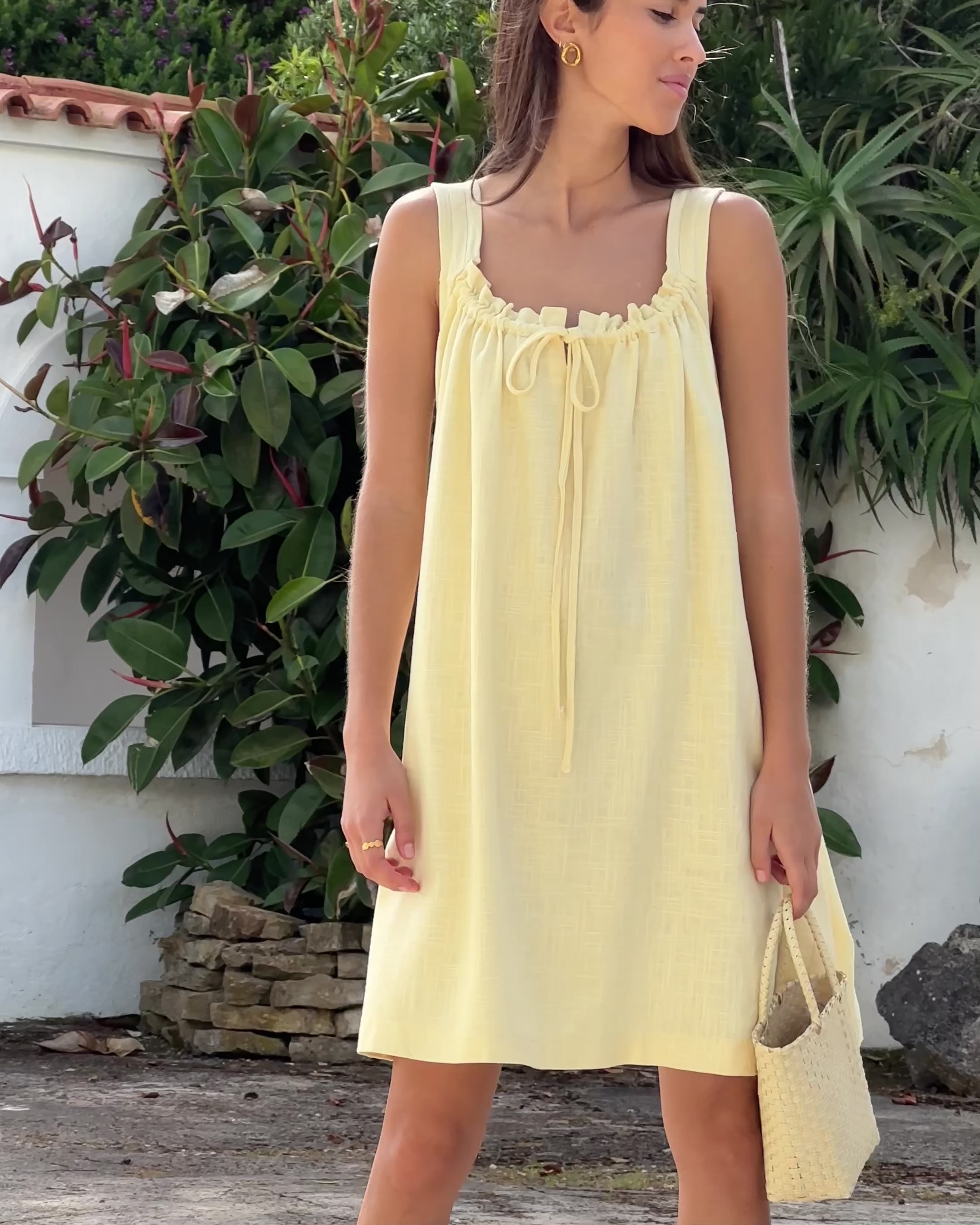 Gigi Dress | Butter Yellow
