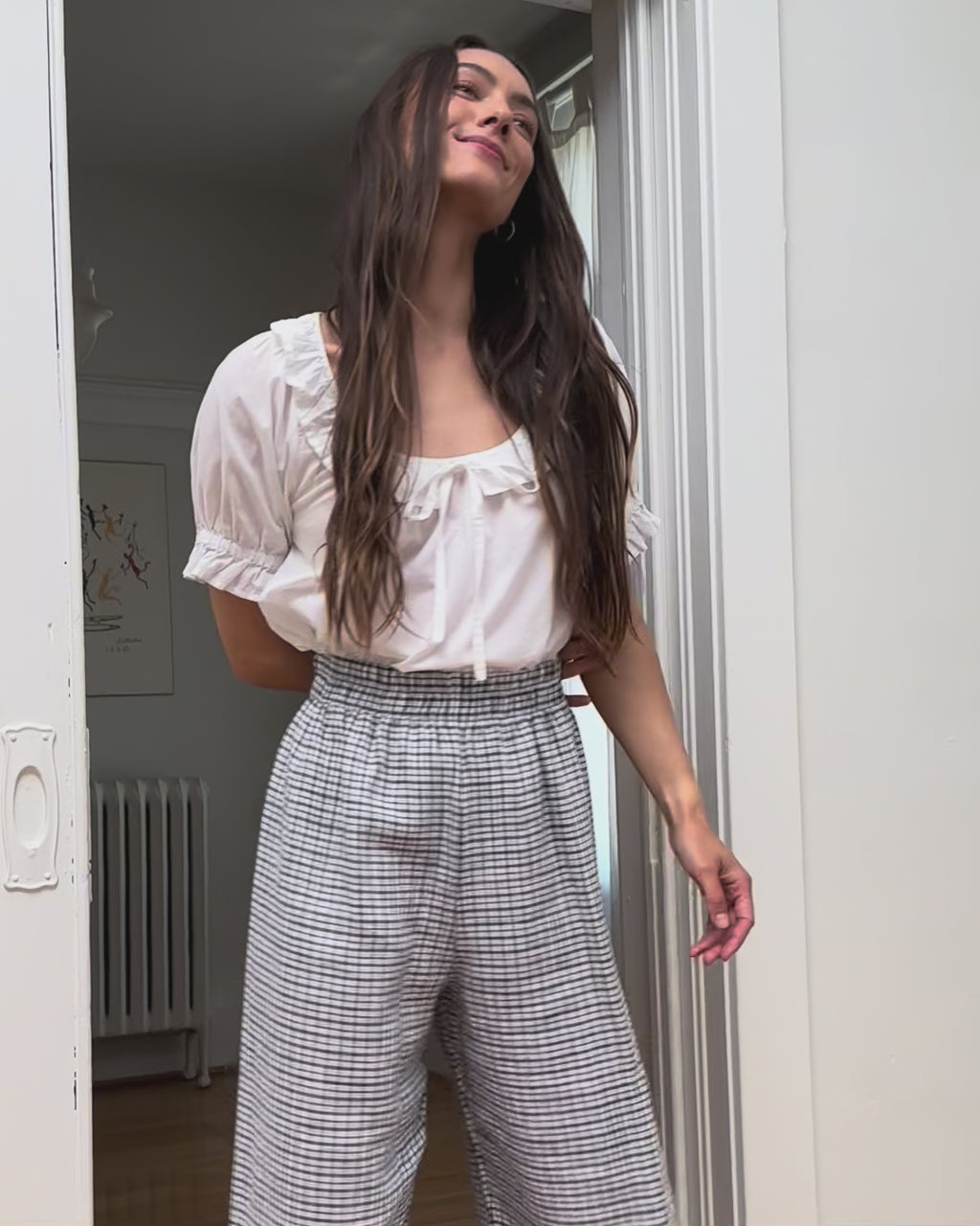 Doll Blouse | Crisp White