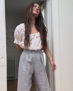 Doll Blouse | Crisp White