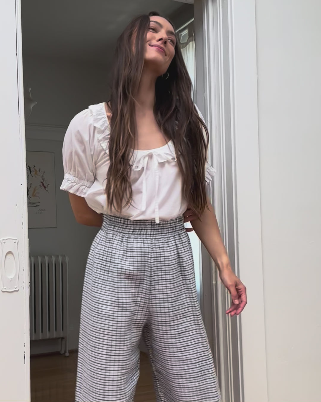 Doll Blouse | Crisp White
