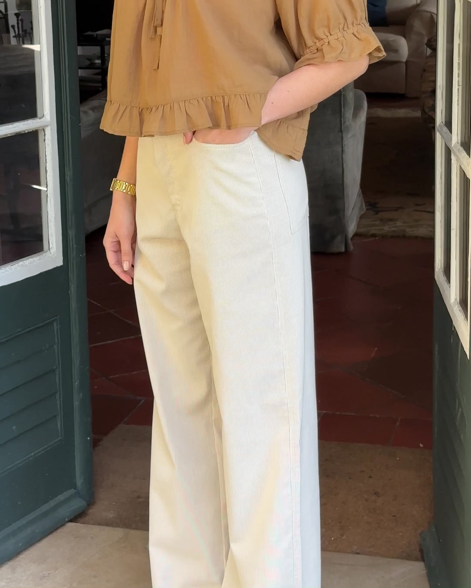 Wyn Pants | Hazel Stripe