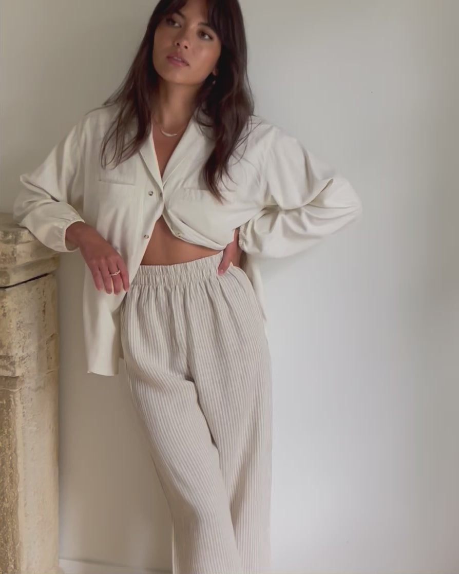 House Blouse | Ivory – harly jae