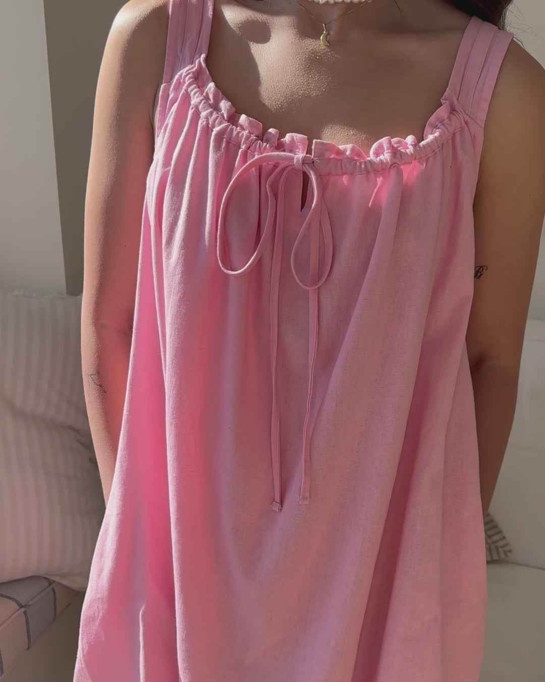 Gigi Dress | Bubblegum Pink