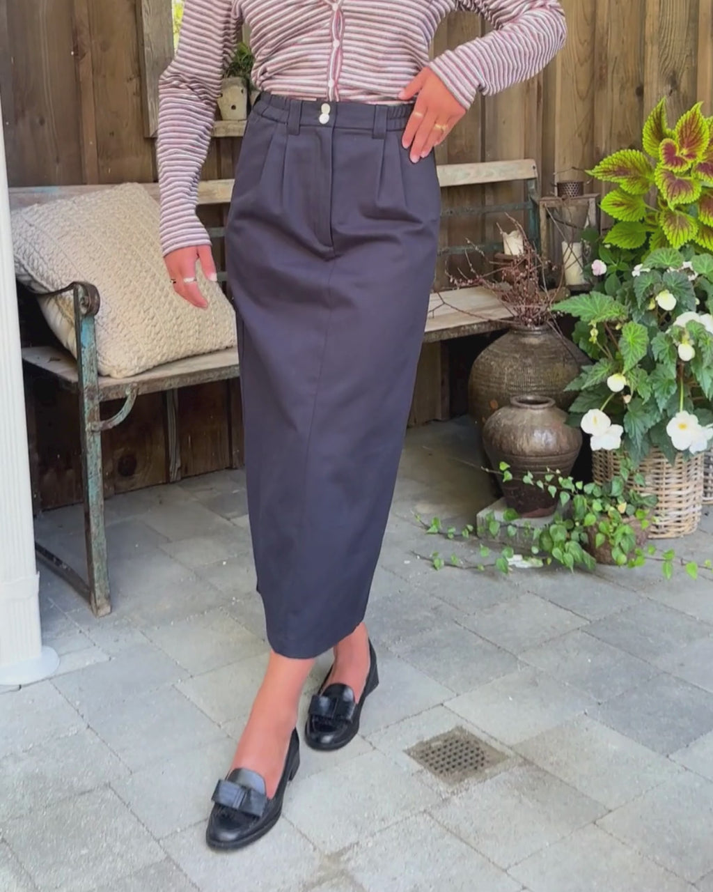 Clark Skirt | Midnight
