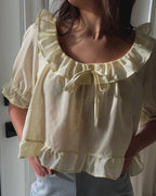 Doll Blouse | Lemon Check