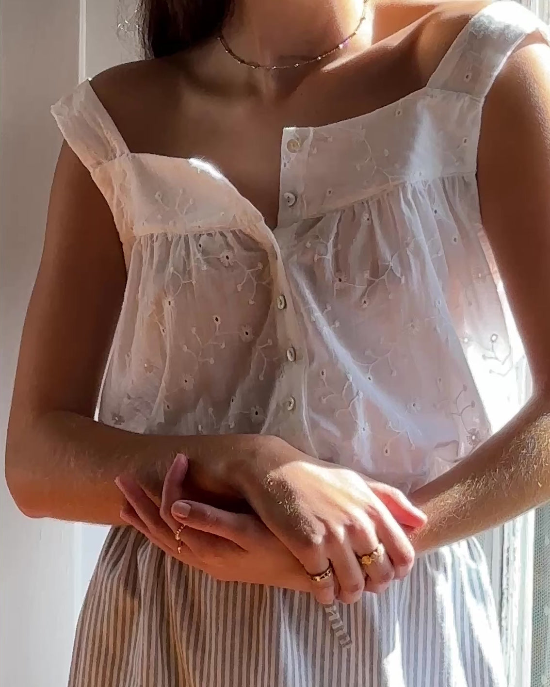 Last Chance | Nightie Tank | Snowflower | 2X/3X