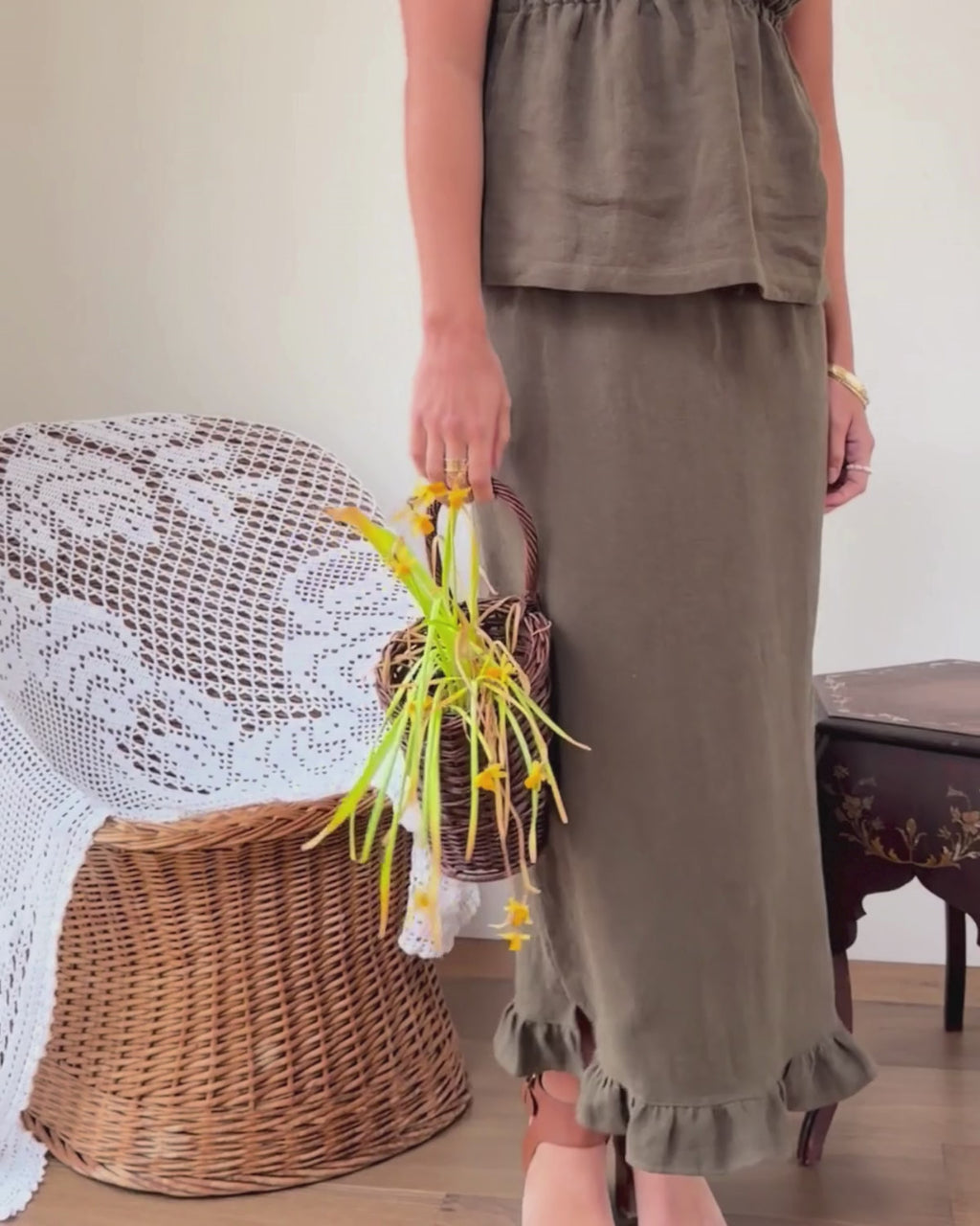 Girlie Skirt | Olive