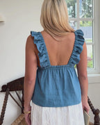 Milos Top | Denim