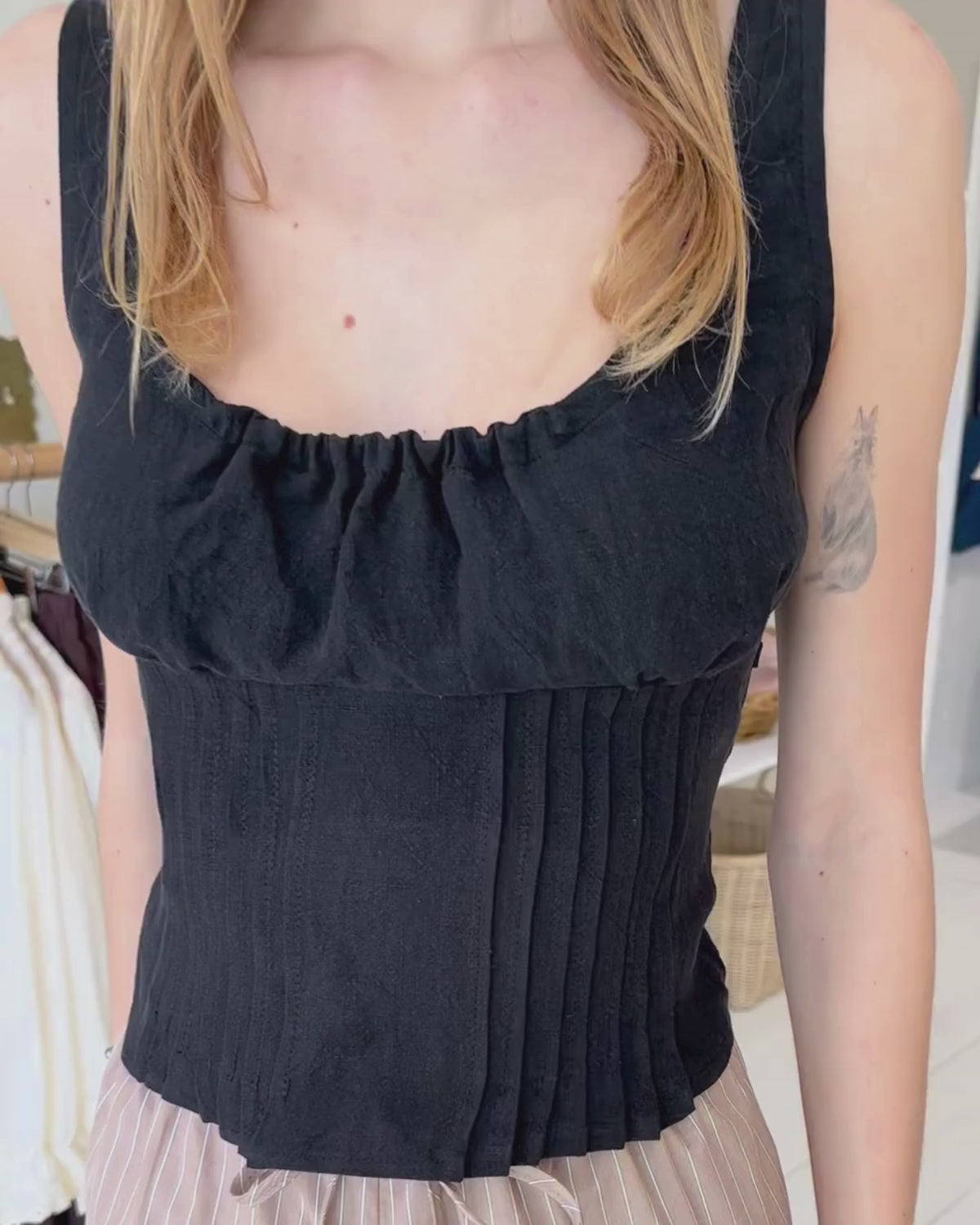 Rêverie Blouse | Noir