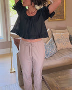 Easy Pants | Canvas Stripe