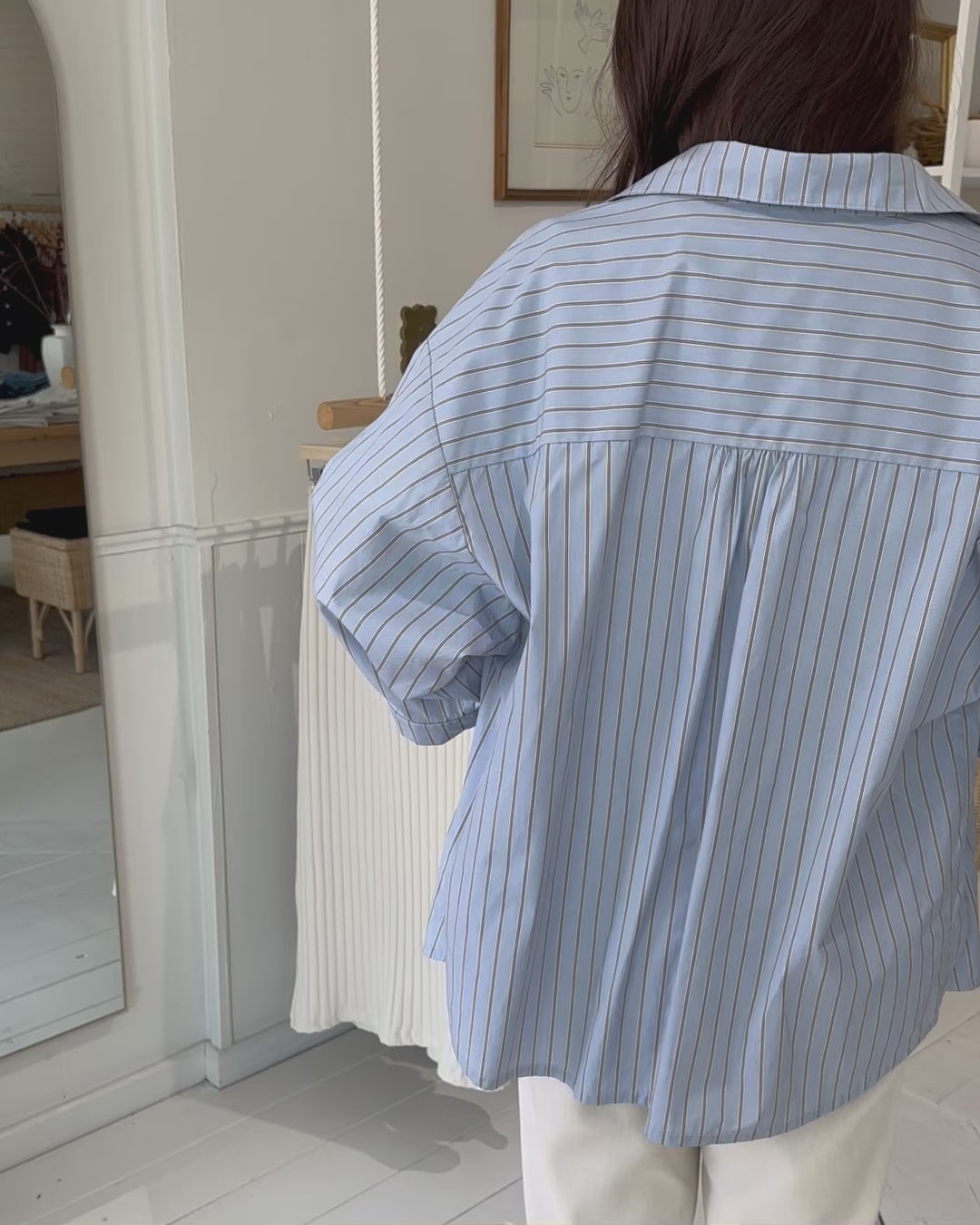 Haven Blouse | Editor's Stripe